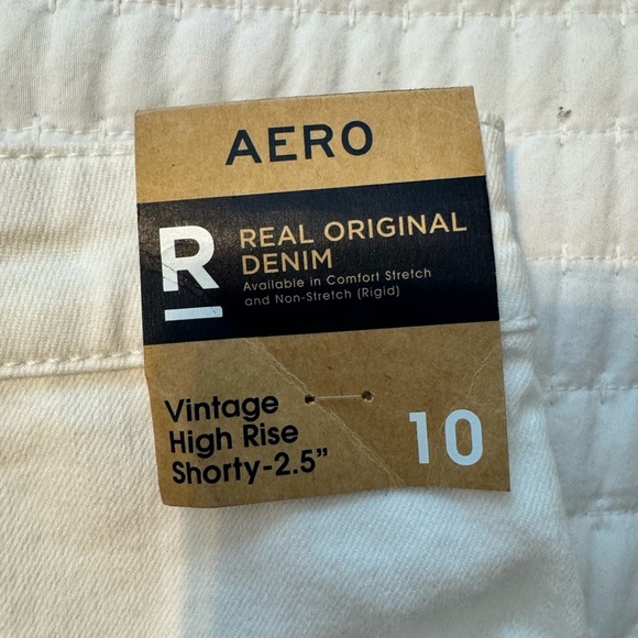 NWT Aeropostale High Rise Shorts Size 10 White - Picture 5 of 9